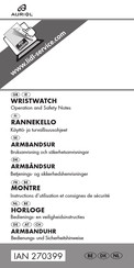 Auriol HG00076F Operation And Safety Notes