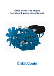 Moteurs Baudouin 12M26D660E301NG Operation & Maintenance Manual