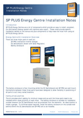 Selectronic SP PLUS Energy Centre Installation Notes