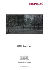 Betafence NEW Decofor Assembly Manual