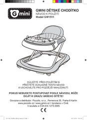 Gmini GM1511 Instructions For Use Manual