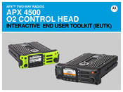 Motorola APX 4500 O2 CONTROL HEAD Manual