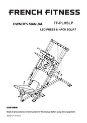 FRENCH FITNESS FF-PLHSLP Owner's Manual