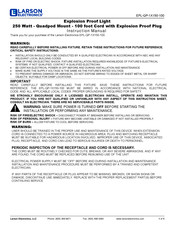 Larson Electronics EPL-QP-1X150-100 Instruction Manual