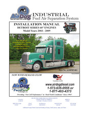 Airdog DETROIT 60 Series Installation Manual