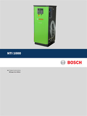 Bosch NTI 1000 Original Instructions Manual