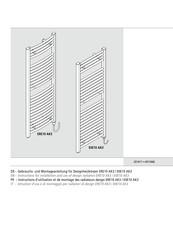 Arbonia ERE10 AK3 Instructions For Installation And Use Manual