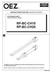Oez RP-BC-CH10 Instructions For Use Manual