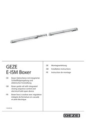 GEZE E-ISM Installation Instruction