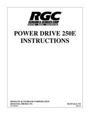 RGC 250E Instructions Manual