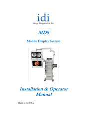 idi MDS Installation & Operator's Manual