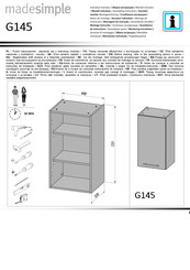 MADESIMPLE G145 Assembling Instruction
