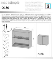 MADESIMPLE O180 Assembling Instruction