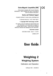 RDS Technology Weighlog 2 User Manual
