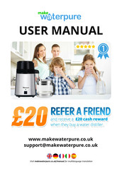 Make Water Pure Water Distiller Series User Manual