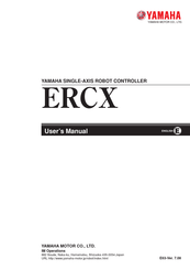 Yamaha ERCX Series User Manual