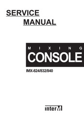 Inter-m IMX-840 Service Manual