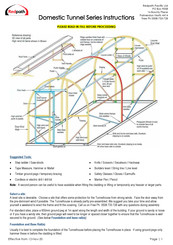 Redpath Domestic Tunnel 2.36x10.5m Instructions Manual