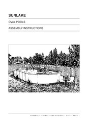 Doughboy SUNLAKE Series Assembly Instructions Manual