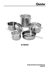 Bartscher A130442 Manual