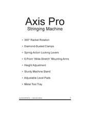 Alpha Axis Pro Manual
