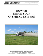 Highway Equipment Company NEW LEADER G4 How To Check