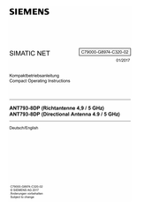 Siemens SIMATIC NET ANT793-8DP Compact Operating Instructions