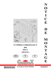 geminox QAA 73 Installation Instructions Manual