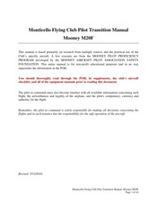 Mooney M20F Manual