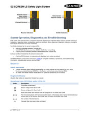 Banner EZ-SCREEN LS System Operation, Diagnostics And Troubleshooting