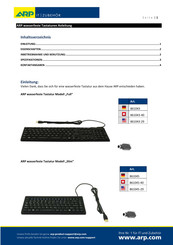 ARP 860198 Instruction Manual