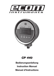 Ecom Instruments CP 440 Instruction Manual