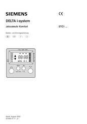Siemens DELTA i-system Operating And Installation Instructions