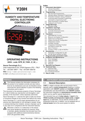 TECNOLOGIC Y39S-HRRRB--A-E--- Elektronikregler Ja Anzeige 3½-stellig NTC/PTC 3 