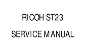 Ricoh ST23 Service Manual