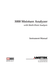 Ametek 5000 Instrument Manual