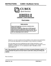 CUBEX SKYMASTER III- 5B Manual