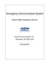Cornell 4800V Installation Manual