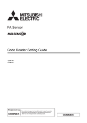 Mitsubishi Electric Melsensor FA-CF26-SR Settings Manual