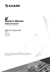 Asami AMV5-O900 Owner's Manual