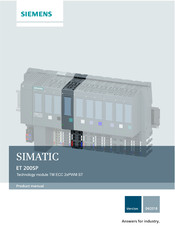 Siemens SIMATIC ET 200SP TM ECC 2xPWM ST Product Manual