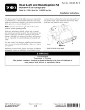 Toro 41250 Installation Instructions Manual