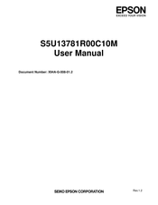 Seiko Epson S5U13781R00C10M User Manual