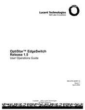 Lucent Technologies OptiStar EdgeSwitch User's Operation Manual