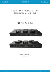 Scion-Tech SC36.MX44 User Manual