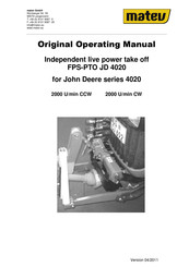 matev 131 7122 Original Operating Manual