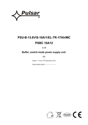 Pulsar PSU-B-13.8V/S-10A/1/EL-TR-17Ah/MC Manual