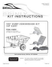 Brinly FDK-10BH Kit Instructions