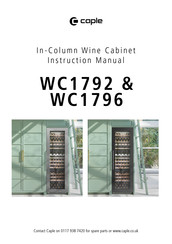 Caple WC1792 Instruction Manual