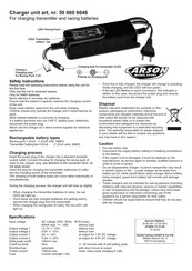 Carson 50 060 6046 Quick Manual